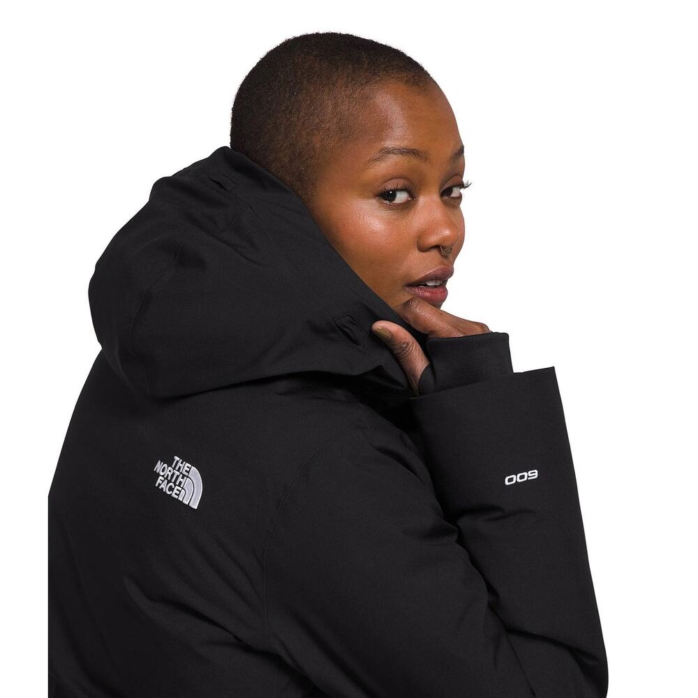 The North Face Womens Arctic Parka Waterproof Down Insulation Hood Winter Coat M - Picture 3 of 9